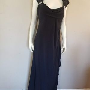 R&M Richards weeding maxy dress sleeveless back ne
